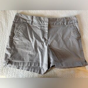 LOFT gray the riviera shorts size 10